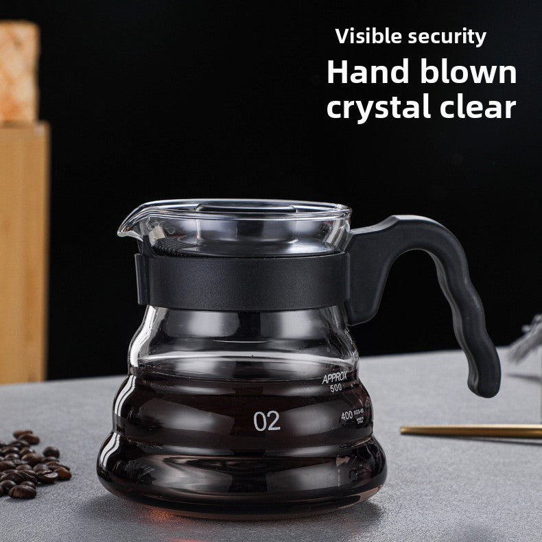 طقم المبتدئين – وعاء تقديم القهوة وأداة التقطير – سعة 600 مل