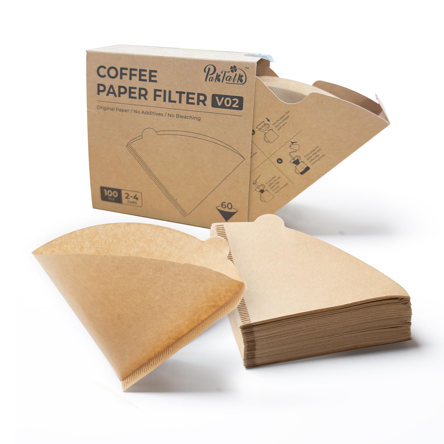 ورق فلتر القهوة لـ V60