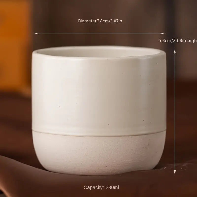 كوب سيراميك على الطراز الياباني