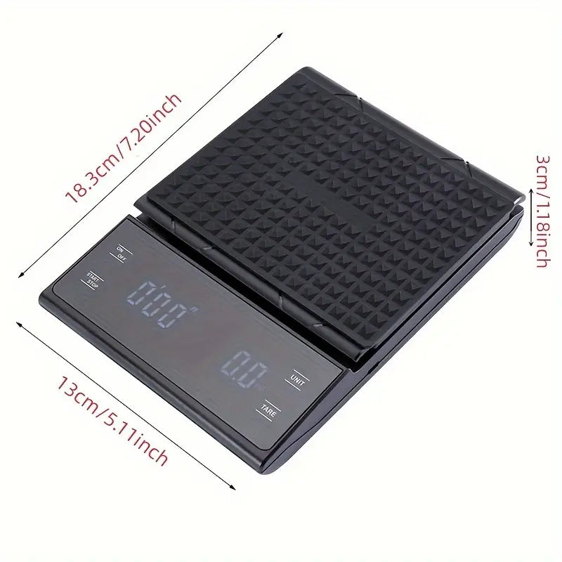 ميزان قهوة رقمي 0.1 جرام/3 كجم