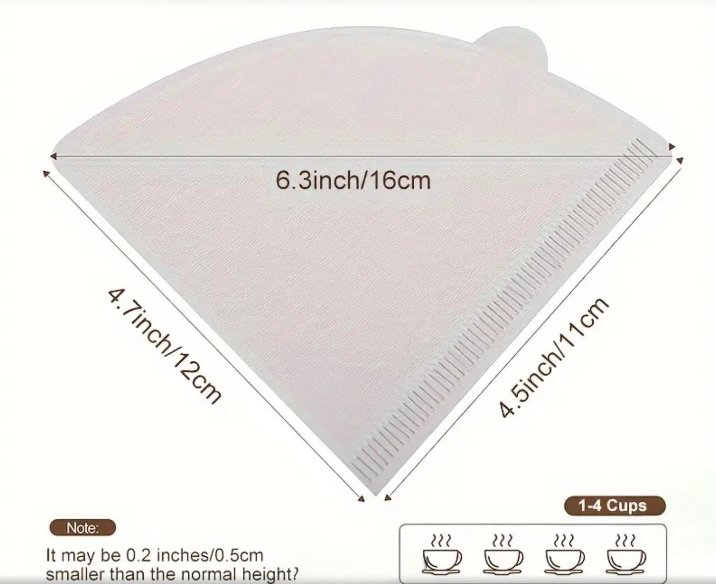 Coffee Filter Paper for V60