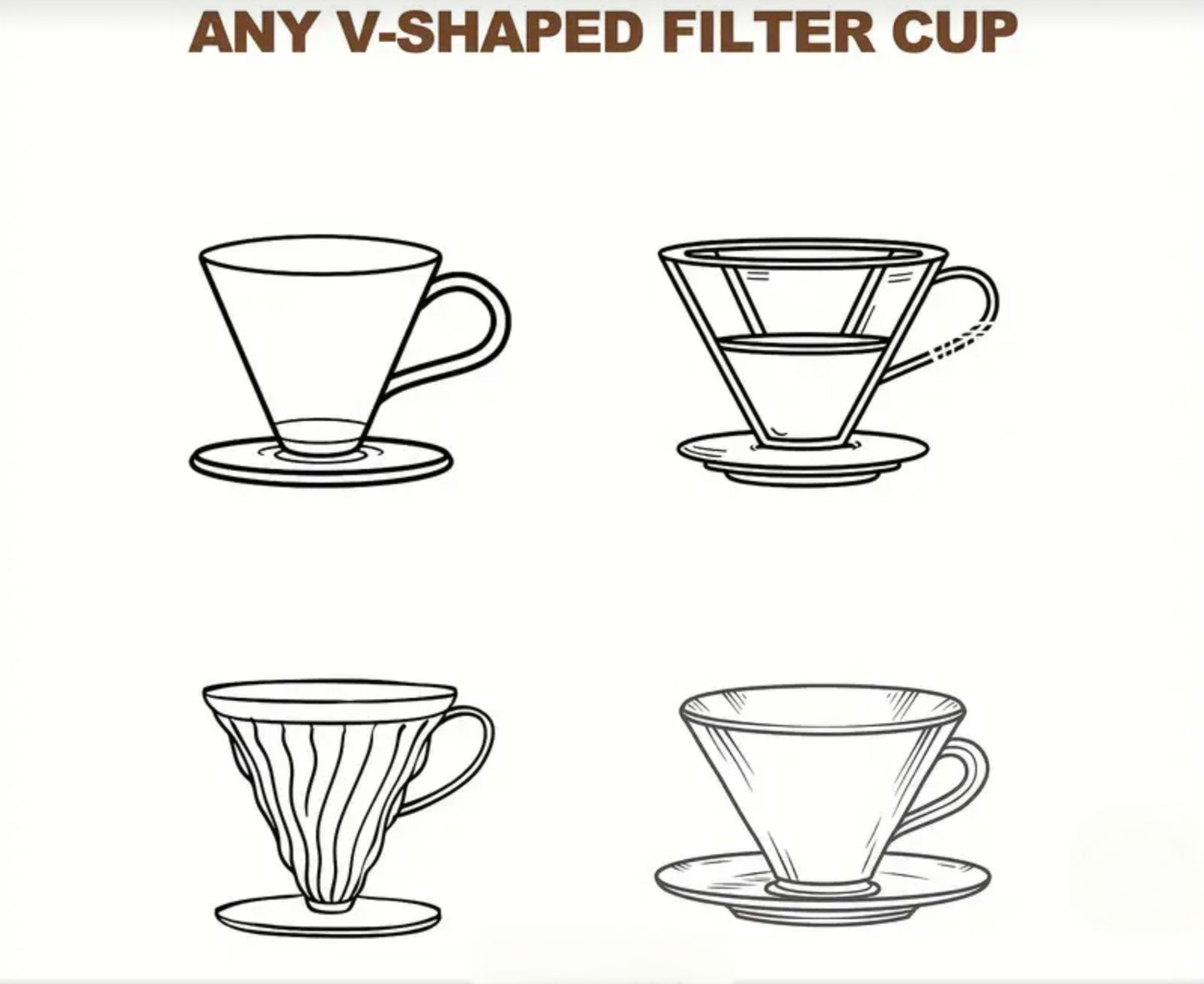 Coffee Filter Paper for V60